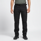 Gabriel Cargo Trousers – Versatile Multi-Pocket Relaxed Fit-Tactical Cargo Pants-Black-M-Camoufit
