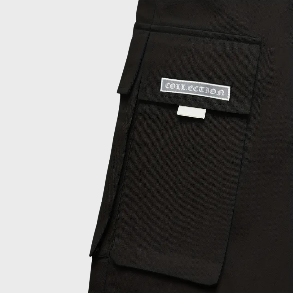 Dorian Men's Slim Leg Cargo Pants – Versatile Multi-Pocket Utility Trousers-Cargo Pants-CAMOUFIT-Khaki-S-Camoufit