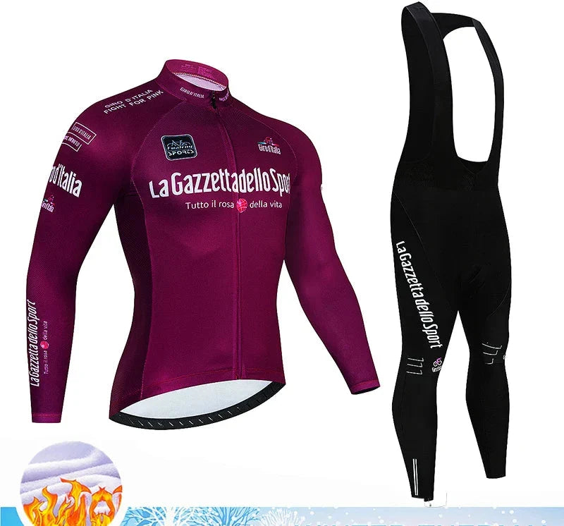Calico | Winter Cycling Set for Men Thermo | 20D Gel Padding, Breathable