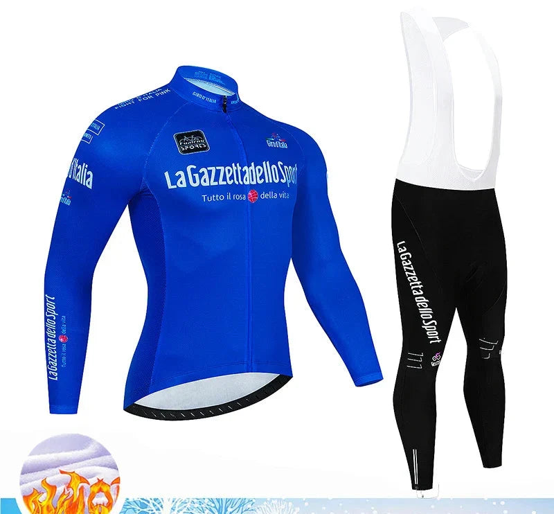 Calico | Winter Cycling Set for Men Thermo | 20D Gel Padding, Breathable
