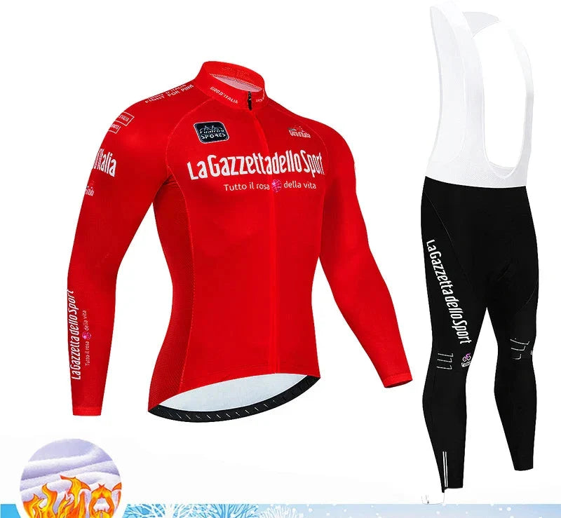 Calico | Winter Cycling Set for Men Thermo | 20D Gel Padding, Breathable