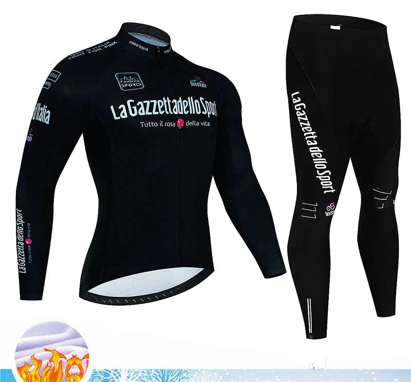 Calico | Winter Cycling Set for Men Thermo | 20D Gel Padding, Breathable