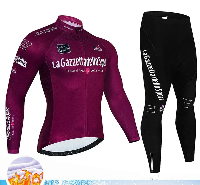 Calico | Winter Cycling Set for Men Thermo | 20D Gel Padding, Breathable
