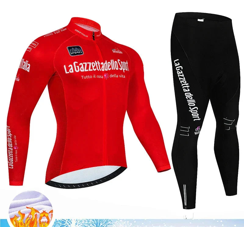 Calico | Winter Cycling Set for Men Thermo | 20D Gel Padding, Breathable