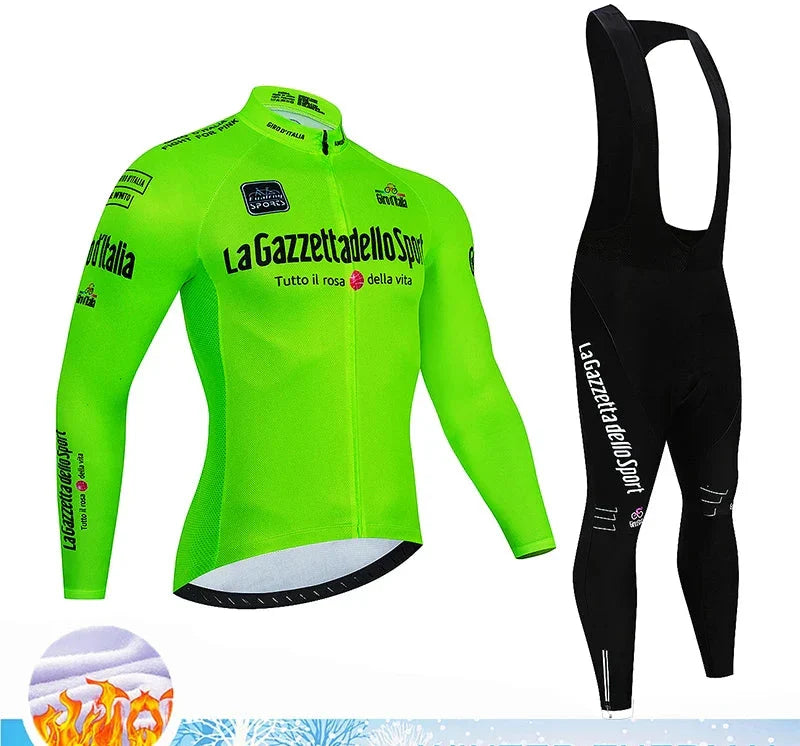 Calico | Winter Cycling Set for Men Thermo | 20D Gel Padding, Breathable