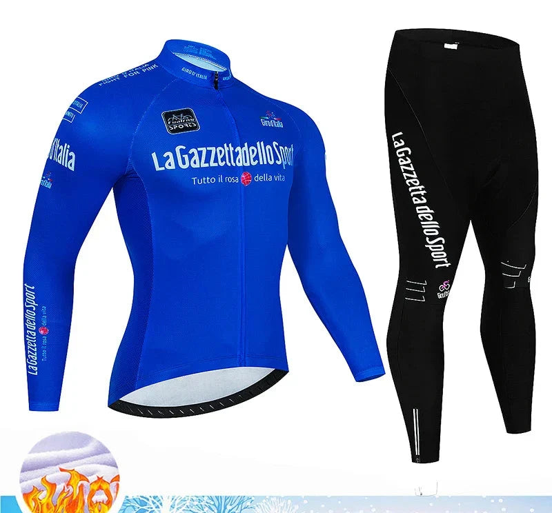 Calico | Winter Cycling Set for Men Thermo | 20D Gel Padding, Breathable
