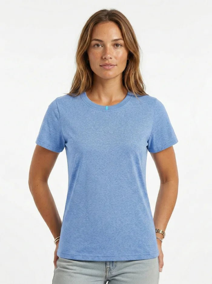 Women’s Classic Cotton Crew Neck T-Shirt-Women's T-shirt-CAMOUFIT-White-S-Camoufit