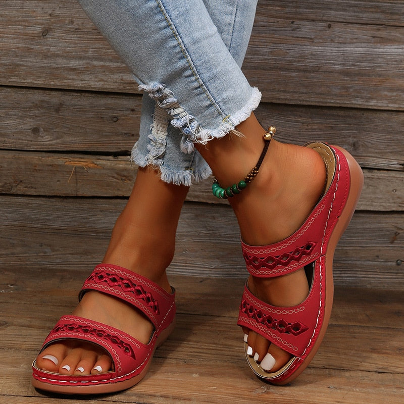 Women's Sandals Cloud Cushioning Lightweight Synthetic 5
