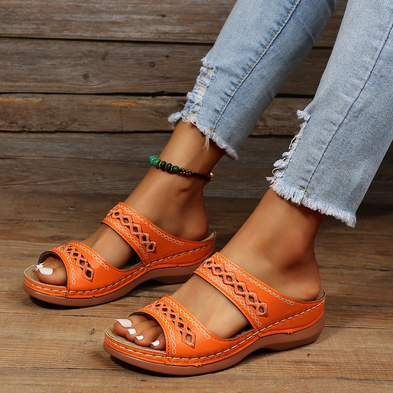 Women's Sandals Cloud Cushioning Lightweight Synthetic 7