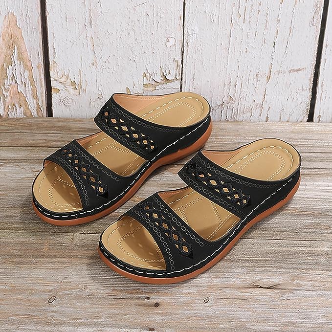 Women's Sandals Cloud Cushioning Lightweight Synthetic 8