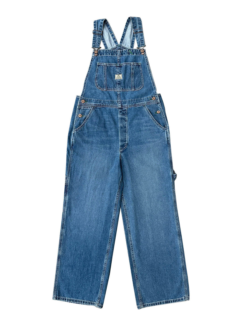 Women's Denim Bib Overalls-Jumpsuits & Overalls-Camoufit