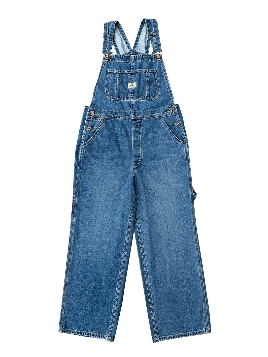 Women's Denim Bib Overalls-Jumpsuits & Overalls-Camoufit