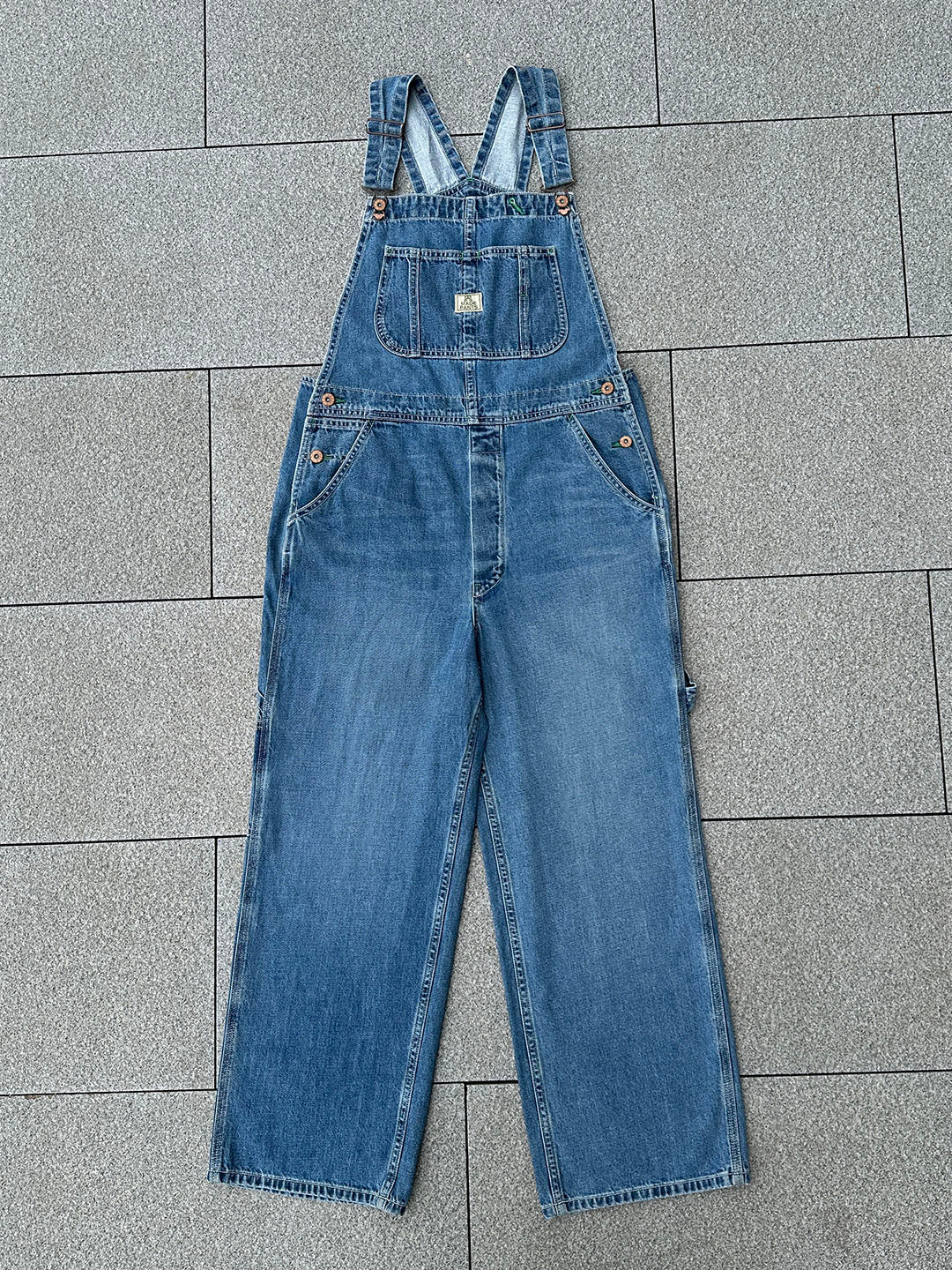 Women's Denim Bib Overalls-Jumpsuits & Overalls-Camoufit