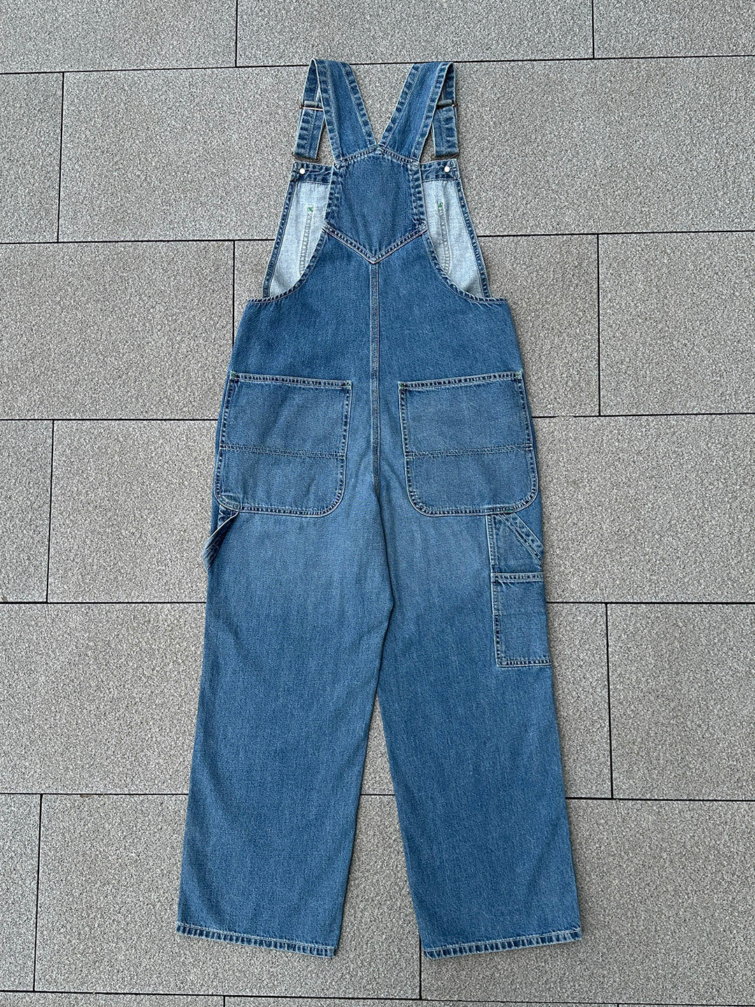 Women's Denim Bib Overalls-Jumpsuits & Overalls-Camoufit