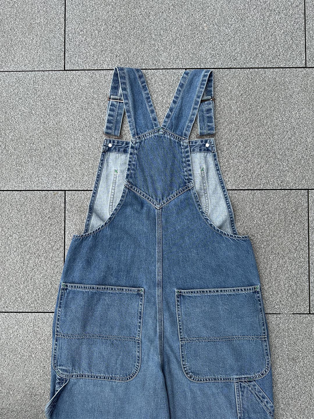 Women's Denim Bib Overalls-Jumpsuits & Overalls-Camoufit