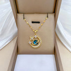 Élaria | Women's Necklace – Minimal Clavicle Chain Design-Jewelry-Nebula-