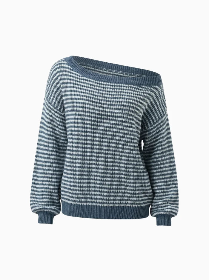 Zinnia Women's Elegant Sweater-Women's Sweater-CAMOUFIT-Navy-S-Camoufit