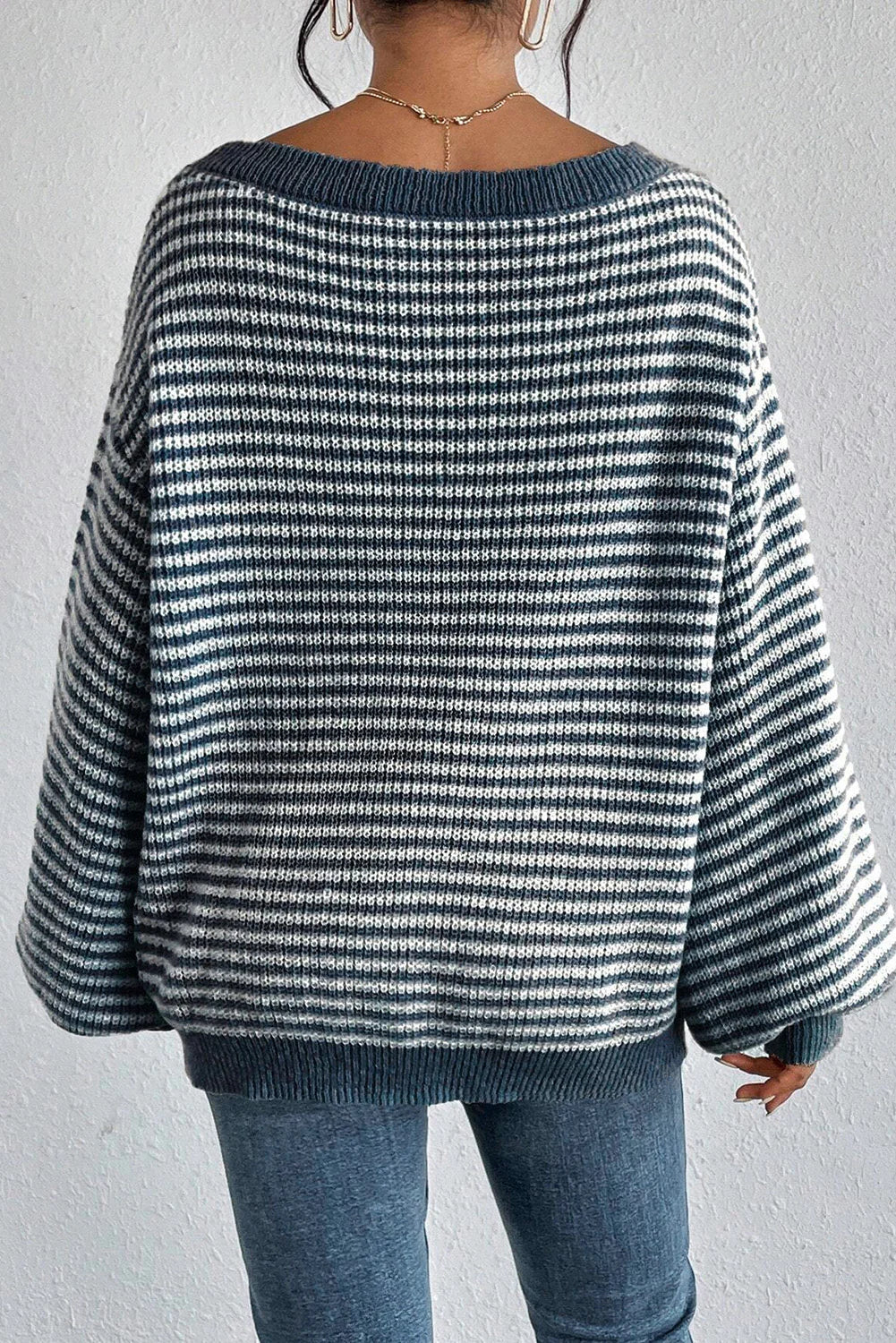 Zinnia Women's Elegant Sweater-Women's Sweater-CAMOUFIT-Navy-S-Camoufit