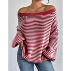 Zinnia Women's Elegant Sweater-Women's Sweater-CAMOUFIT-Navy-S-Camoufit
