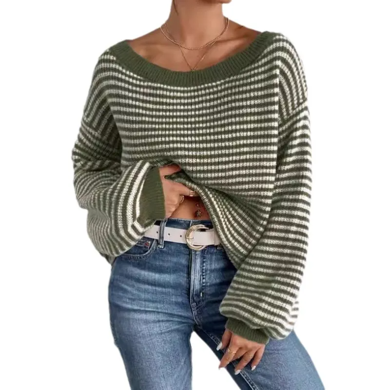 Zinnia Women's Elegant Sweater-Women's Sweater-CAMOUFIT-Green-S-Camoufit