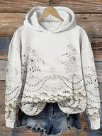 Flōre | Women’s Hoodies | Floral Embroidery