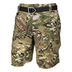 Vireon | Tactical Shorts for Men - All Terrain Quick Dry Rip Stop 8 Pocket Stretch Cargo Fit-Tactical Shorts-Camouflage-30W-Camoufit