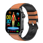Advanced Health & Fitness Smartwatch – VitaSense-Brown-State of Style