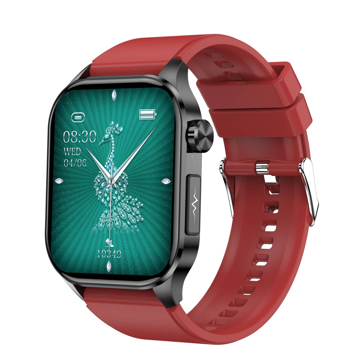 Advanced Health & Fitness Smartwatch – VitaSense-Brown-State of Style