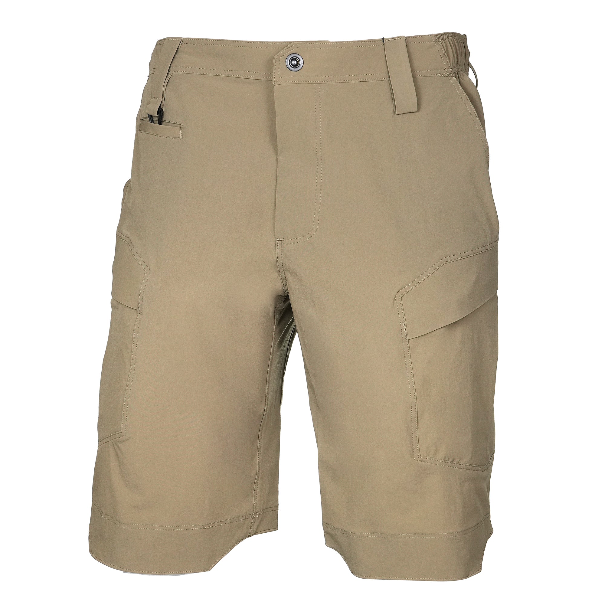 Vireon | Tactical Shorts for Men - All Terrain Quick Dry Rip Stop 8 Pocket Stretch Cargo Fit-Tactical Shorts-Camouflage-30W-Camoufit
