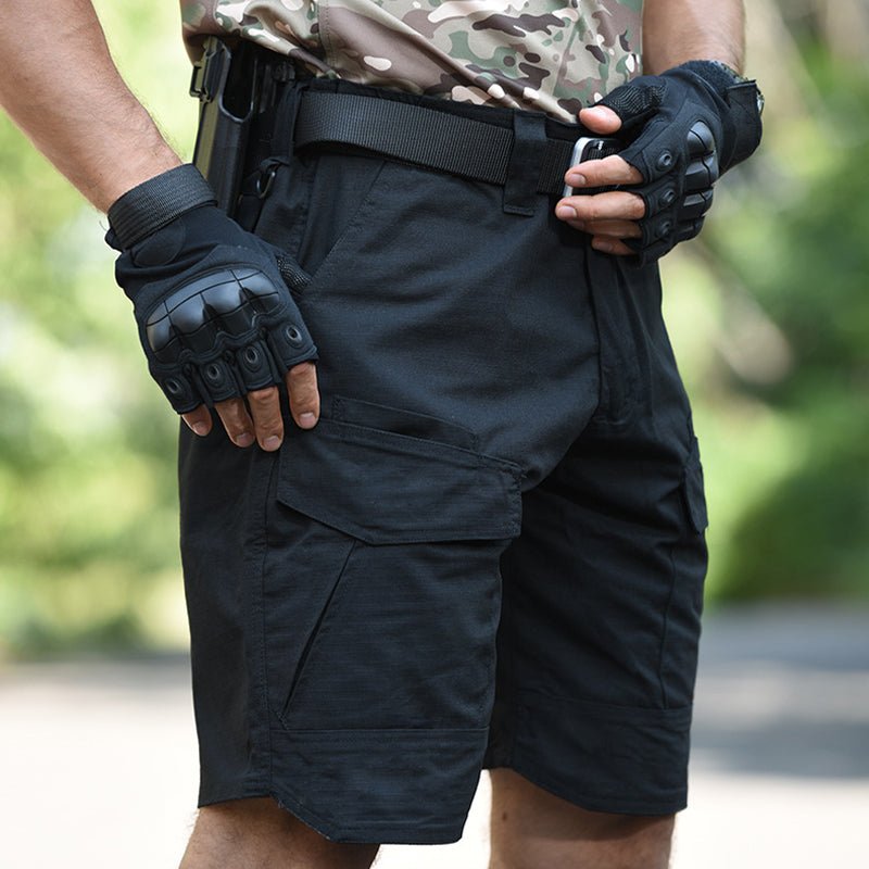 Vireon | Tactical Shorts for Men - All Terrain Quick Dry Rip Stop 8 Pocket Stretch Cargo Fit-Tactical Shorts-Camouflage-30W-Camoufit