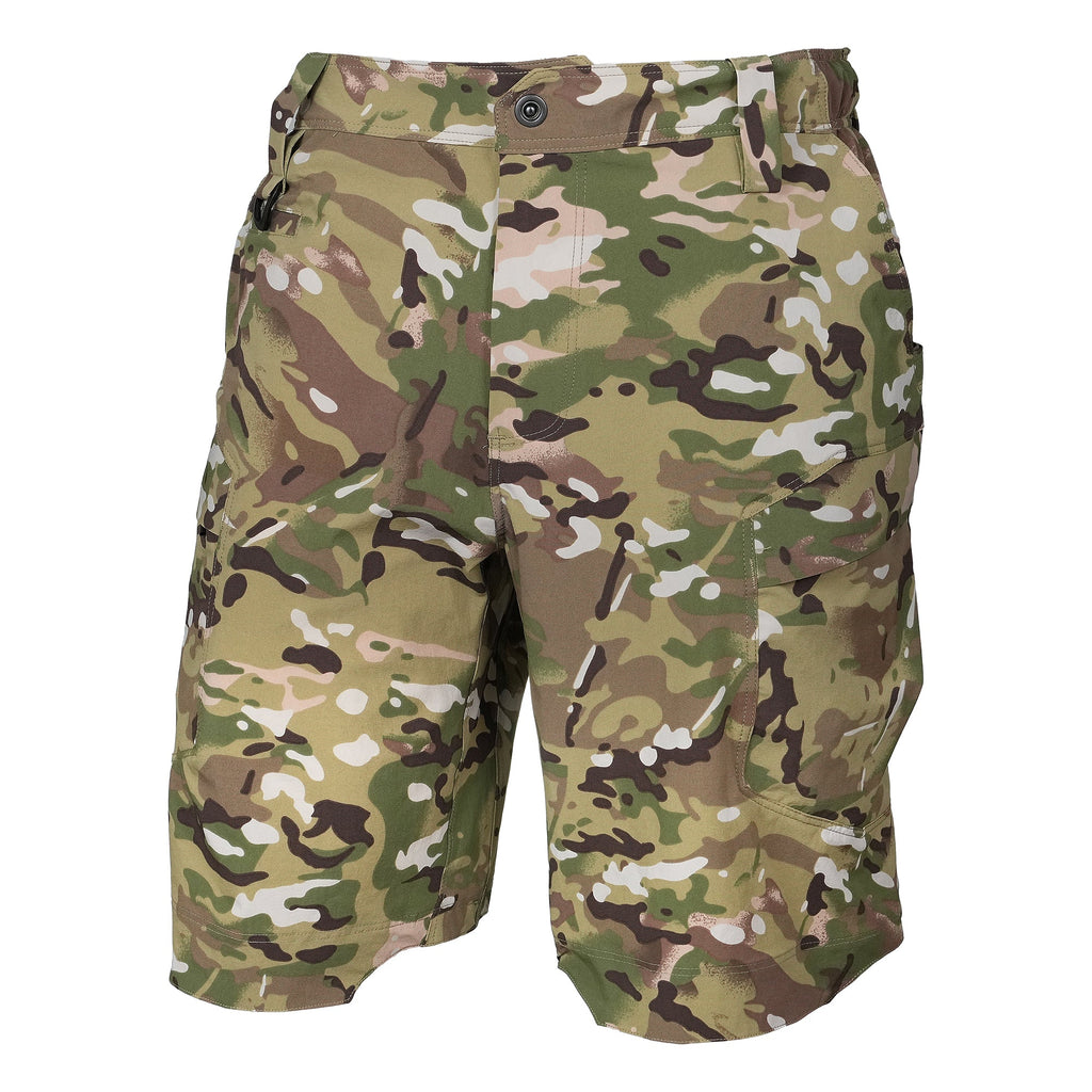 Vireon | Tactical Shorts for Men - All Terrain Quick Dry Rip Stop 8 Pocket Stretch Cargo Fit-Tactical Shorts-Camouflage-30W-Camoufit