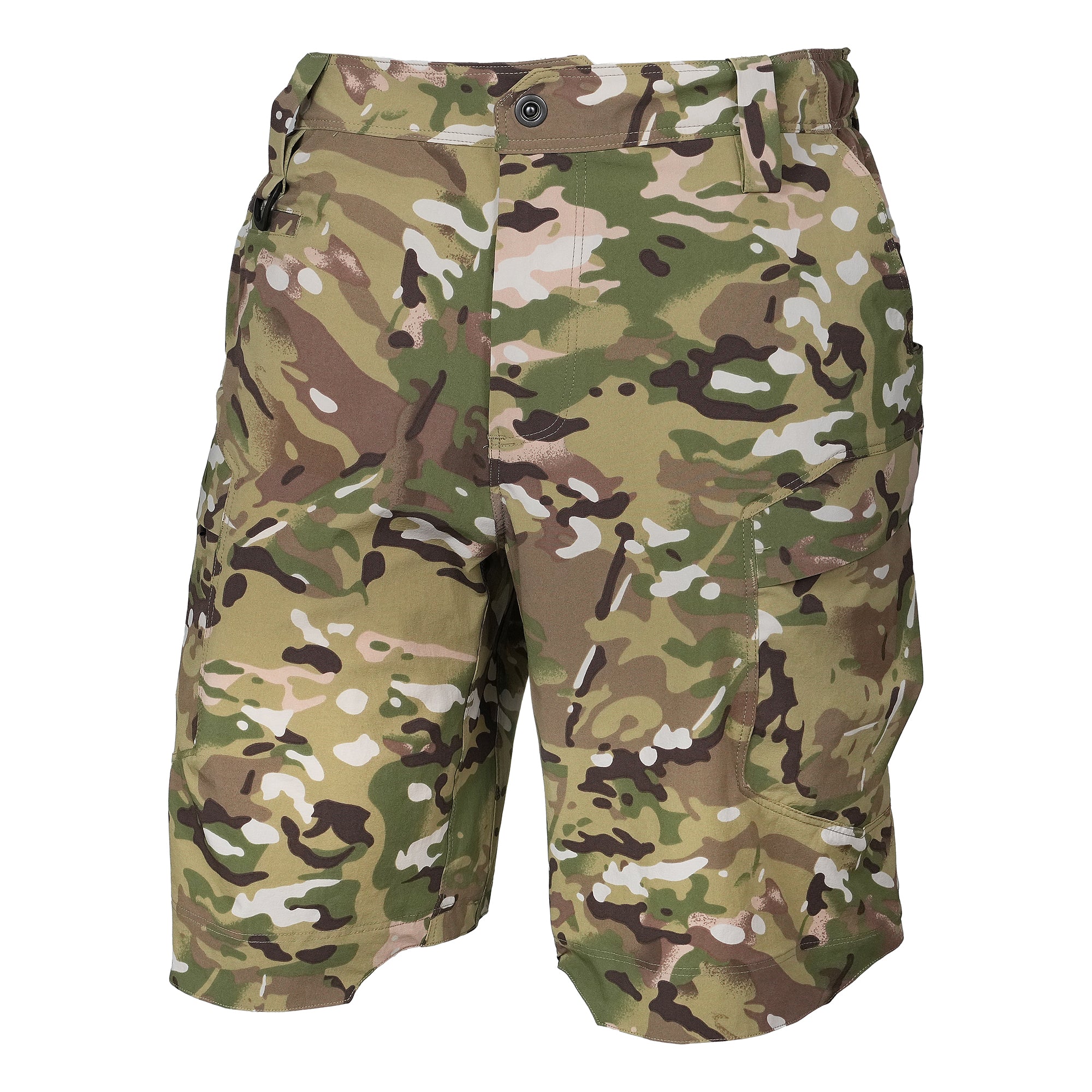 Vireon | Tactical Shorts for Men - All Terrain Quick Dry Rip Stop 8 Pocket Stretch Cargo Fit-Tactical Shorts-Camouflage-30W-Camoufit