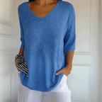 Bersh | Women's Sweater | V-Neck Loose Silhouette
