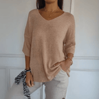 Bersh | Women's Sweater | V-Neck Loose Silhouette