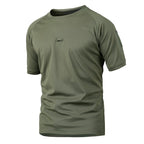 Solano | Quick Dry Shirt 3 Pack for Men - Lightweight Athletic Fit-Tactical Top-Army Green-S-Camoufit