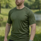 Solano | Quick Dry Shirt 3 Pack for Men - Lightweight Athletic Fit-Tactical Top-Black-S-Camoufit