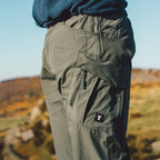 Trevio | Tactical Pants for Men - Quick Dry Stretch Nylon 9 Pocket Lightweight Cargo Fit-Tactical Pants-28W/30L-Camoufit
