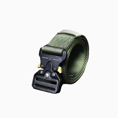 Caldor | Tactical Quick Release Belt for Men - Polyester Velcro Duty Fit-Belt-Army Green-Camoufit