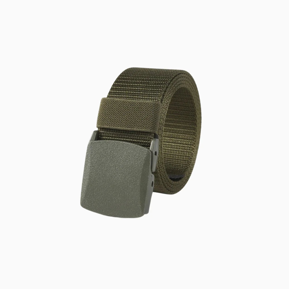 Arvon | Tactical Duty Belt for Men - Nylon Quick Release Velcro Adjustable Fit-Belt-Army Green-Camoufit