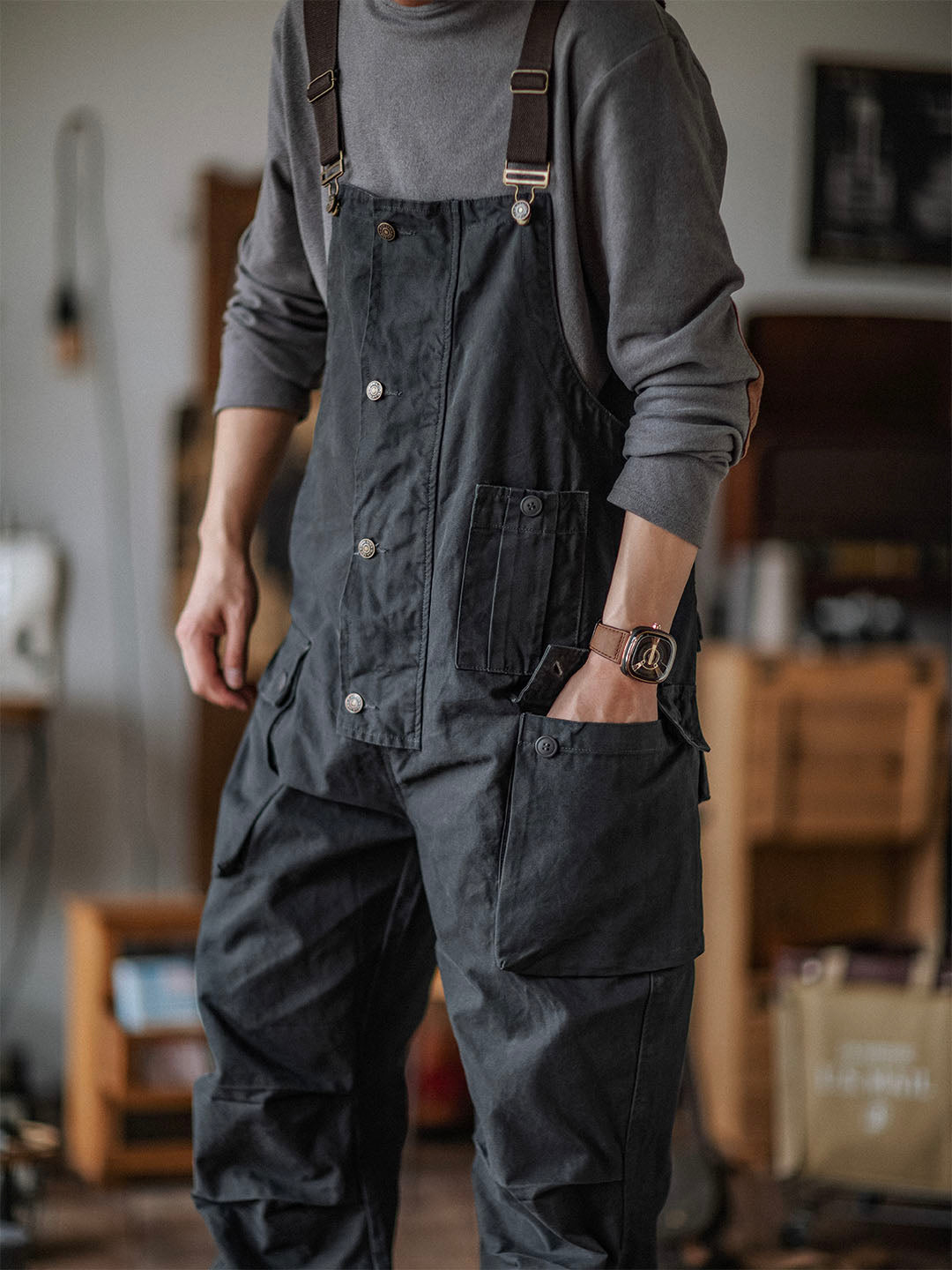 Carver Canvas Overalls 4