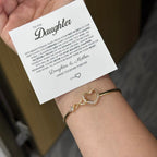 Novara | Infinity Heart Bracelet for Women - Crystal Interlocking Elegant Fit-bracelet-Gold-Camoufit