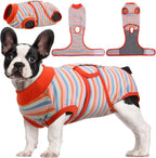 Custom Fit Dog Recovery Suit — Soft Fabric Postoperative Healing Garment
