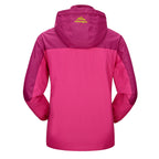 Bersh | Women's Waterproof Jacket Hooded - [Color] Raincoat Windproof