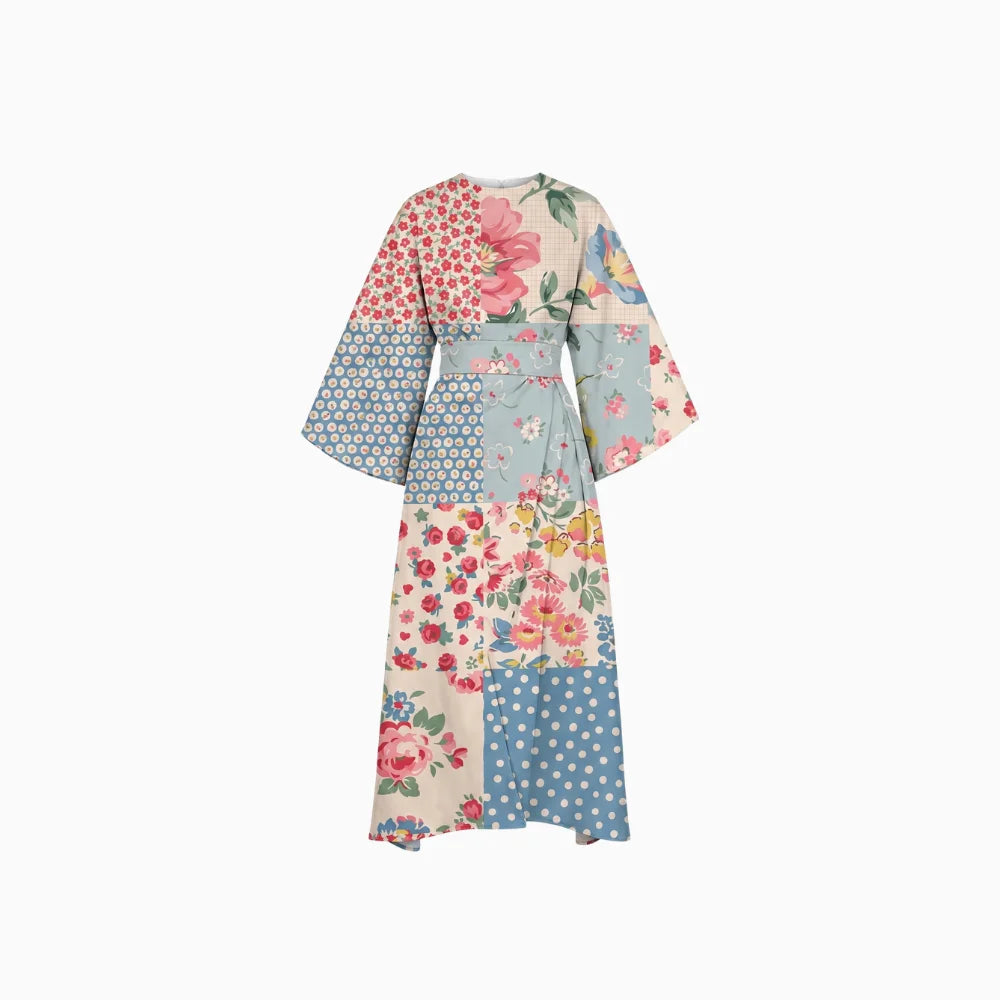 Roséa | Floral Dress for Women – Elegant Flowy Comfort Fit-Dresses-Floral-XS-Camoufit