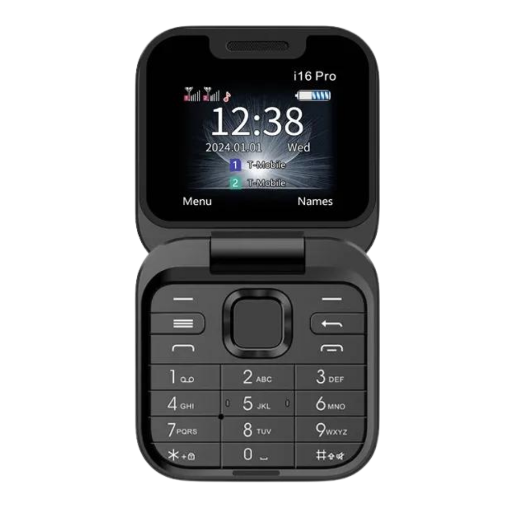 Compact Flip Phone Dual SIM – Mini Folding Cell Phone with HD Camera & Music Player, Long Battery Life, 4 Colors – FlexFold