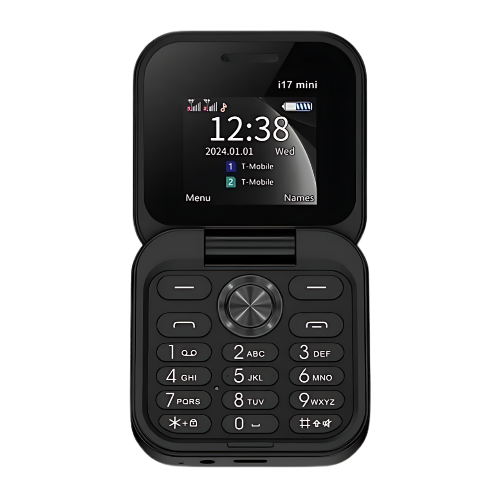 Compact Flip Phone Dual SIM – Mini Folding Cell Phone with HD Camera & Music Player, Long Battery Life, 4 Colors – FlexFold