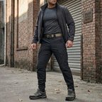 Salvio | Tactical Pants for Men - Rip Stop Water Resistant Slim Fit-Men's Tactical Pants-S-Camoufit
