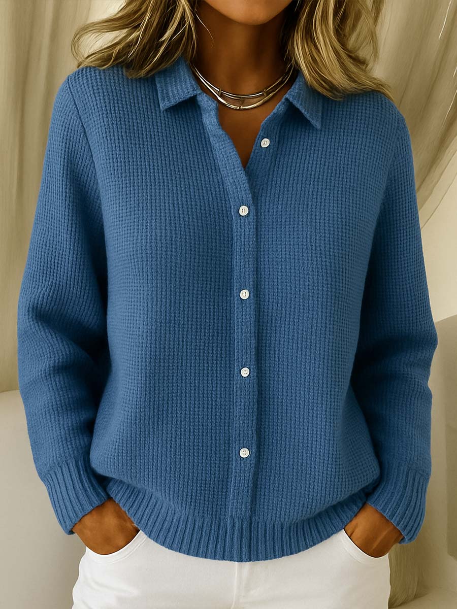 Amore | Women's Sweater | Full Button-Front Closure