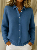 Amore | Women's Sweater | Full Button-Front Closure