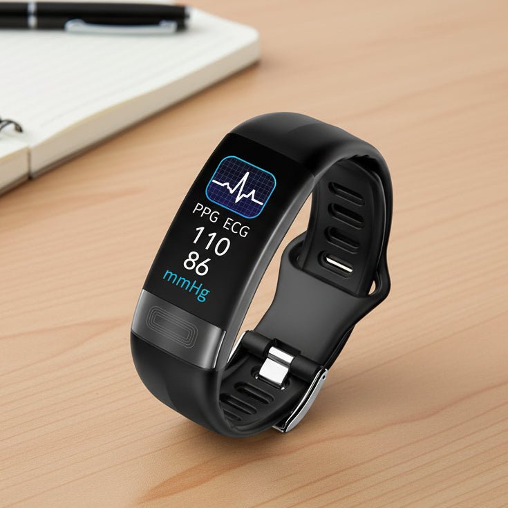Fitness Band with Heart Rate Trend, Sleep Tracker, Step Counter, Smart Notifications and IP67 Splash Resistance